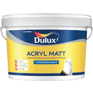 Dulux Acryl Matt краска для стен и потолков.
