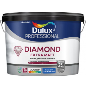 Dulux Diamond Extra Matt совершенно матовая износостойкая краска для стен
