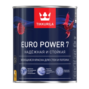            -     Tikkurila Euro Power 7.
